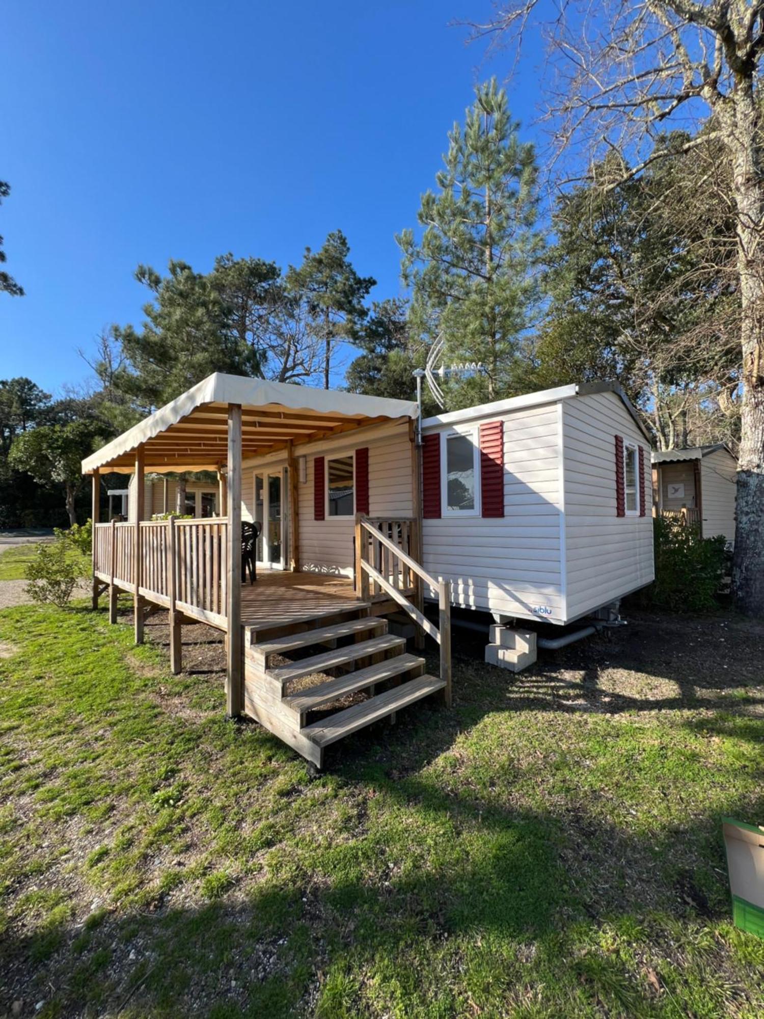 Mobilhome Grand Confort 6 Couchages Cap Ferret Lège-Cap-Ferret Exterior foto